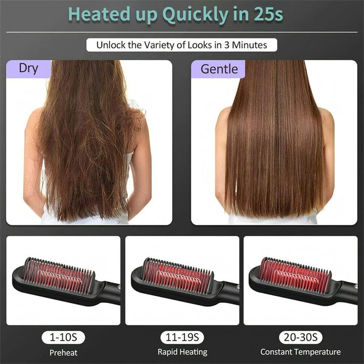 Haarstyling Bürste 2 in 1